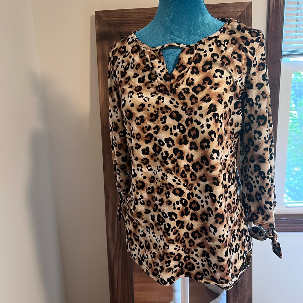Leopard Print Women's Top